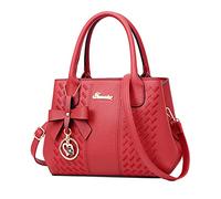 Bolsa de almuerzo clásica europea y americana para madre media, Red, Talla única