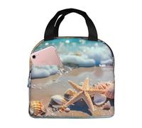 Bolsa de almuerzo Ocean Beach para mujeres y hombres, lonchera aislada a prueba de fugas, bolsa térmica para comida, trabajo, escuela, picnic, senderismo