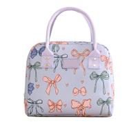 Bolsa de almuerzo para mujer, bolsa impermeable con lazo de gran capacidad, bolsa isotérmica para el almuerzo, para niñas, niños, adultos, escuela, oficina, trabajo, viajes, camping, picnic, comida