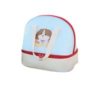 Bolsa de almuerzo para mujeres y hombres, bolsa de almuerzo reutilizable con diseño de gatos de dibujos animados, funda portátil, bonita caja térmica aislada, enfriadores de gatos de dibujos animados
