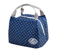 Bolsa de almuerzo portátil con aislamiento, bolsa térmica portátil, reutilizable, bolsa de almuerzo para mujeres, picnic, escuela, oficina, bolsa de almuerzo, cómoda y respetuosa con el medio ambiente