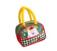 Bolsa de almuerzo portátil con aislamiento que cuenta con múltiples compartimentos de almacenamiento para transporte organizado de comidas Bolsa de almuerzo reutilizable con temática de dibujos y