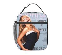 Bolsa de Almuerzo térmica Short N' Sweet Tour de Sabrina Carpenter para el Trabajo Bolsa de Comida portátil Contenedor Hombres Mujeres Nevera térmica Lonchera térmica