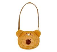 Bolsa de animales de Capybara - bolso de lujoso, billetera linda | Bolsa de animales de dibujos animados, correa ajustable para monedas Tarjetas Tarjetas Tarjetas Viajes para niños Girls Acceso