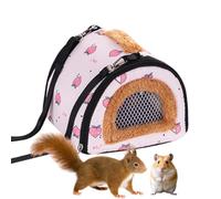 Bolsa de animales, funda de transporte cálida de invierno, soporte de camaleón de lagarto, diseño de desplazamientos de seguridad, proporciona un espacio seguro para esconderse para mudarse al aire