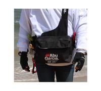 Bolsa de aparejos de pesca Abu Garcia bolsillos impermeables cintura hombro carrete señuelo bolsas