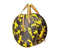 Bolsa de aparejos de pesca, estuche multifuncional portátil e impermeable, mochila de aparejos de pesca de gran capacidad, equipo de pesca de almacenamiento de doble capa para anzuelos, 38 cm, Refer