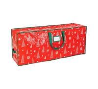 Bolsa de árbol de Navidad de gran capacidad resistente al agua | Caja de almacenamiento de árbol de Navidad para decoración del árbol de Navidad techo casa granja sala