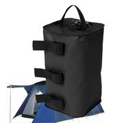 Bolsa de arena con dosel - Base de seguridad, pesos para pies de pabellón portátiles | Resistente a la intemperie, bolsa de anclaje duradera con fijaciones, fácil llenado, protección solar resistente
