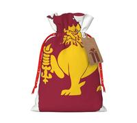 Bolsa de arpillera con estampado de mapa de la bandera de Sri Lanka, bolsa de regalo de Navidad con cordones y etiqueta de regalo, regalos de boda y fiesta de Navidad