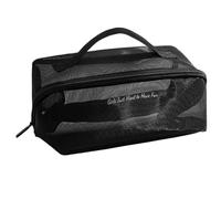 Bolsa De Aseo - Bolsa De Ducha De Malla | Neceser De Malla | Bolsa De Juguetes | Bolsa De Ducha De Malla Con Cremallera | Bolsa De Maquillaje | Bolsa De Cosméticos De Malla Con Asas | Bolsa Porta Cabl