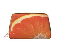 Bolsa de Aseo Bolsa de Maquillaje Bolsa de cosméticos Bolsa de Aseo de Viaje portátil con Cremallera,Fruta cítrica