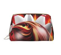 Bolsa de Aseo Bolsa de Maquillaje Bolsa de cosméticos Bolsa de Aseo de Viaje portátil con Cremallera,Flor de Aciano