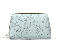Bolsa de Aseo Bolsa de Maquillaje Bolsa de cosméticos Bolsa de Aseo de Viaje portátil con Cremallera,Impresión de química Impresa