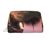 Bolsa de Aseo Bolsa de Maquillaje Bolsa de cosméticos Bolsa de Aseo de Viaje portátil con Cremallera,Perro Rottweiler