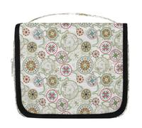 Bolsa de aseo de viaje con brújula de navegación para mujeres, hombres, niños, niñas, niños, brújula, maquillaje, bolsa de cosméticos, bolsa de lavado colgante, organizador de artículos de tocador,