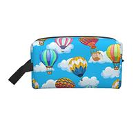 Bolsa de Aseo de Viaje para Mujer Bolsa de Aseo con Globo de Aire Caliente de Nube Grande Bolsa de cosméticos multifunción espaciosa Bolsa organizadora con Cremallera Bolsas de Maquillaje para el dí