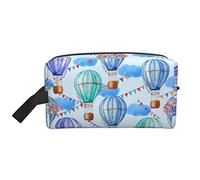 Bolsa de Aseo de Viaje para Mujer Bolsa de Aseo con Globo de Aire Caliente de Nube Grande Bolsa de cosméticos multifunción espaciosa Bolsa organizadora con Cremallera Bolsas de Maquillaje para el dí