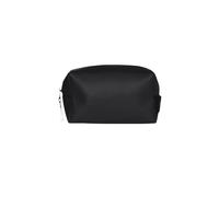 Bolsa de aseo grande RAINS - Neceser grande para hombre y mujer - Neceser de viaje (Negro)