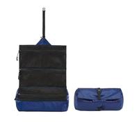 Bolsa de Aseo Plegable Viaje for Hombre, Bolsa Almacenamiento portátil con separación Ropa Seca y húmeda, Impermeable, for Maquillaje, 1 Uds para Viajes Y Vacaciones(Dark Blue)