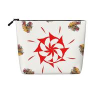 Bolsa de aseo y cosméticos para mujer, con rotación de ocho vías, bolsa de almacenamiento para artículos de aseo personal, bolsa de almacenamiento para el cuidado personal
