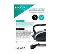 Bolsa de aspirador BECKEN REFª607 (5 unidades)
