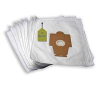 Bolsa de aspiradora adecuada para Bosch BSG 80000 - 89999 ergomaxx professional | 10 bolsas de polvo + 2 microfiltros + 2 filtros de motor | Similar a las bolsas originales: BBZ 52 AFP 1, tipo P