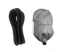 Bolsa de aspiradora para colector de polvo para amoladora de pared compatible con aspiradoras domésticas e industriales, adecuada para equipos de renovación y piezas de herramientas eléctricas