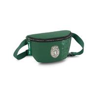 Bolsa de banana - Bolsa oficial Sporting CP de poliéster verde con cinturón ajustable, 15 x 23 x 8 cm, verde, talla única, Casual