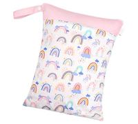 Bolsa de baño húmeda, bolsa seca húmeda - 2 bolsillos con cremallera, bolsa impermeable, bolsillos húmedos y secos para trajes de baño | Bolsa de deporte de yoga para natación, bolsas organizadoras