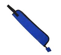 Bolsa de baqueta, almacenamiento de tambor de 5 colores Bolso colgante Bolso de ritmos portátiles portátiles con mango parte del instrumento musical para el almacenamiento de mazos (azul)