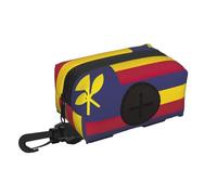 Bolsa de basura con estampado de bandera del Reino de Hawái, diseñada para dispensador de bolsas de basura para perros