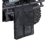 Bolsa de basura de malla para UTV, bolsa de basura magnética multiusos, bolsa de basura portátil para vehículos, bolsa de basura resistente al desgarro, cuerdas elásticas de bola para UTV, bolsa de