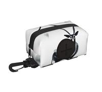 Bolsa de basura de viaje para mascotas con diseño de antílope extraño, esencial para senderismo o camping en el campo. Asegúrate de que tengas una experiencia agradable