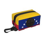 Bolsa de basura de viaje para mascotas con la bandera de Venezuela, esencial para senderismo o camping en el campo. Asegúrate de que tengas una experiencia agradable