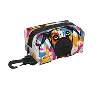 Bolsa de basura de viaje para mascotas con texto en inglés "Strange Doodle", esencial para senderismo o camping en el campo. Garantiza una experiencia agradable