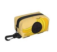 Bolsa de basura de viaje para mascotas, diseño de plátano de dibujos animados, esencial para senderismo o camping en el campo. Asegúrate de que tengas una experiencia agradable