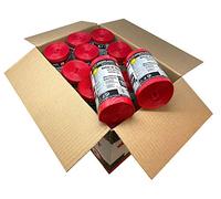 Bolsa de basura línea Platinum color rojo. Tamaño XXL 85x105 cms. 300 sacos de basura extraresistentes y antidesgarro. 10 uds por rollo. Caja 30 rollos