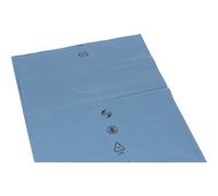 Bolsa de basura para contenedor de basura de 120 litros, PEBD, 100 µm L x A x H 450 x 500 x 1250 mm, 180 l, UE 100 unid.