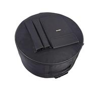 Bolsa de batería, bolsa de caja clara, funda de viaje impermeable para batería, organizador de instrumentos, soporte para instrumentos de protección con correas extraíbles para la práctica