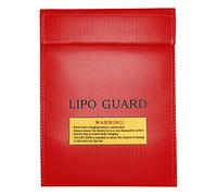 Bolsa de Batería,Bolsa de Protección a Prueba de Fuego para LiPo Documentos de Objetos Pequeños Mantenga las Baterías que Durante la Fase de Recarga Cargue y Transporte con Seguridad Anti Explosión