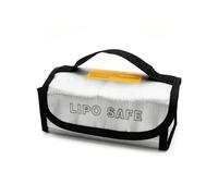 Bolsa de Batería de Lipo Safe, Bolsa Ignifuga, Caja Bateria, Bolsas Impermeables, Caja Fuerte Ignifuga, Carpeta Archivadora para Almacenar Baterías, Documentos, Joyas, 18,5 x 6 x 7,5 cm