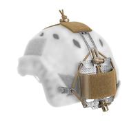 Bolsa de batería NVG para casco táctico, bolsa de contrapeso para casco Airsoft con gancho y bucle para sistema de retención de baterías PVS31