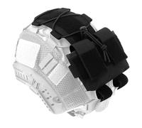 Bolsa de batería táctica para casco de equilibrio, bolsa de contrapeso, bolsa para airsoft, accesorios de caza, bolsa de almacenamiento para dispositivos de visión nocturna (negro)