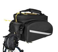 Bolsa De Bicicleta Genérica | Organizador para Porta-Bagajes Traseros De Bicicletas,Bolsa De Ciclismo Grande Para Senderismo Viaje Diario Viaje y Compras