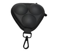 Bolsa de bolas de golf con estuche rígido pequeño | Bolsa de cinturón ligera para pelotas de golf para hombres, mujeres, principiantes, prácticas, al aire libre, curso, práctica