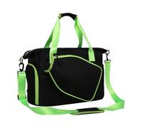 Bolsa de bolas de pepino para mujer | espaciosa estación de fitness para hombres, moderna bolsa de hombro impermeable con soporte para botellas, compartimento para zapatos, para entrenamiento en el