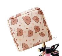 Bolsa de bolsas de época - Soporte de almohadilla sanitaria, Case femenina con cremallera | Organizador de almacenamiento reutilizable, transportista de higiene compacta, guardián discreto, monedero d