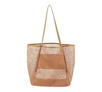 Bolsa De Bolsas De Playa: Bolsa De Almacenamiento Reutilizable De Gran Capacidad Para Elementos Esenciales Al Aire Libre, Transportista Transpirable Con Múltiples Compartimentos Para Gafas De Sol, Tel