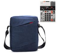 Bolsa de bolsillo para operador - Funda cruzada a prueba de salpicaduras para Teenage Engineering K.O. II Sampler EP-133 K.O II Sampler, sintetizador y máquina de tambor con correa ajustable (azul